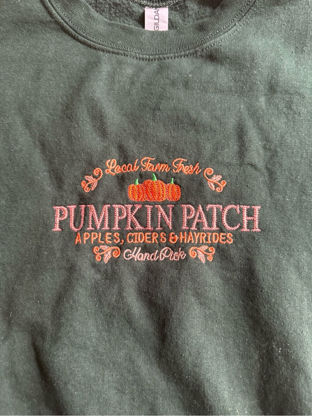 Fall Embroidered Crewneck - Picture 2 of 3
